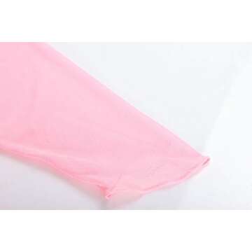 ReliBeauty Girls Princess Dress, 4T, Pink Costume