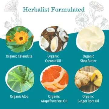 Earth Mama Ginger Fresh Foaming Hand Soap and All Purpose Body Wash for Sensitive Skin, Liquid Castile Soap with Organic Coconut Oil, Shea Butter, Calendula, & Aloe, 5.3 fl oz