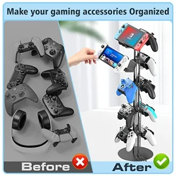 Kytok 5 Tier Headset & Controller Holder for Gamers