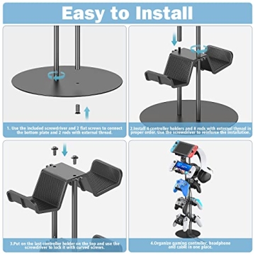 Kytok 5 Tier Headset & Controller Holder for Gamers