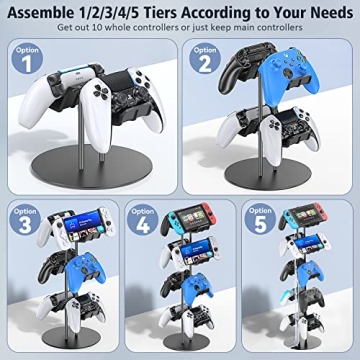 Kytok 5 Tier Headset & Controller Holder for Gamers