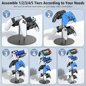 Kytok 5 Tier Headset & Controller Holder for Gamers