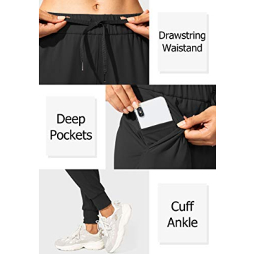 SANTINY Women's Jogger Pants for Comfort and Style