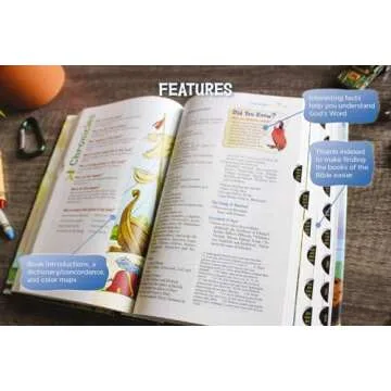 Engaging NIV Adventure Bible for Kids - Full Color, Thumb Indexed