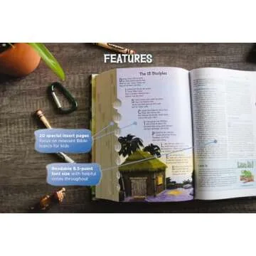 Engaging NIV Adventure Bible for Kids - Full Color, Thumb Indexed