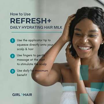 G+H REFRESH+ Moisturizing Hair Milk to Revitalize Hair