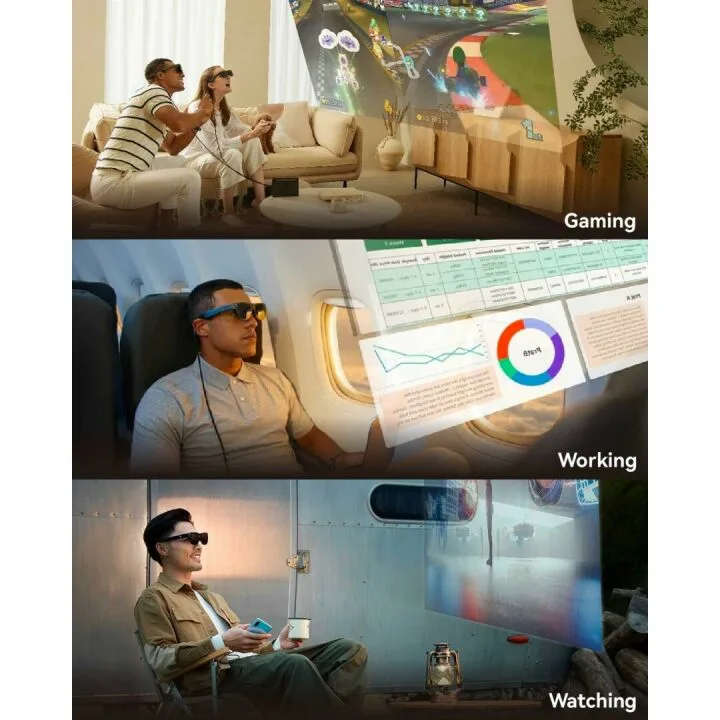RayNeo AR Glasses - TCL NXTWEAR S with 201" Display