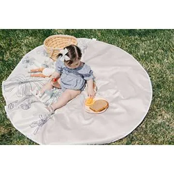 3-in-1 Splat Mat for High Chair - Easy to Clean & Durable