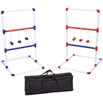 Enjoy Family Fun Outdoors with Amazon Basics Ladder Toss Game Set