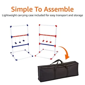 Amazon Basics Ladder Toss Game Set Fun for All Ages