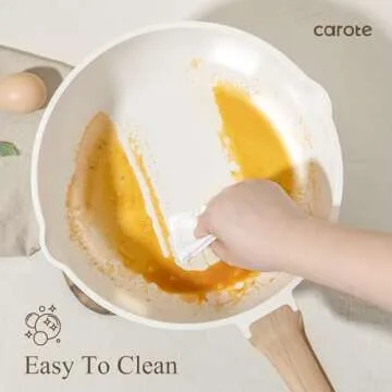 CAROTE 11 Piece Non Stick Cookware Set for Healthy Cooking
