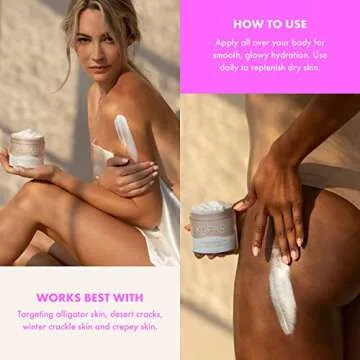 Kopari Ultra Restore Body Butter, Whipped Lightweight Formula, Hyaluronic Acid & Mango Butter, Deep Long-Lasting Moisture, Tahitian Vanilla 7.7 oz