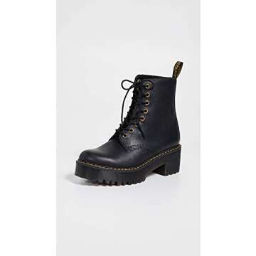 Dr. Martens Shriver Hi Fashion Boot, BLACK, US Women's 6