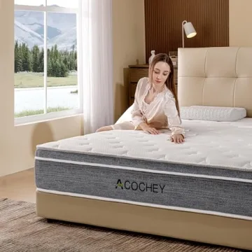 Acochey 10 Inch Queen Mattress - Comfort & Support in a Box