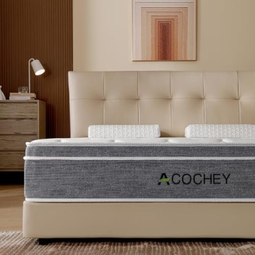 Acochey 10 Inch Queen Mattress - Comfort & Support in a Box