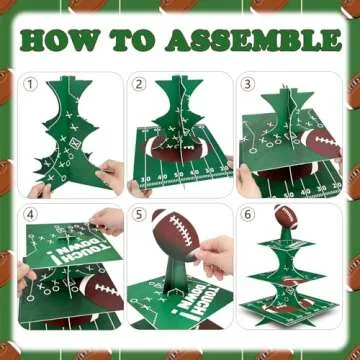 FRIDAY NIGHT Super Bowl Party Cupcake Stand for Celebrations