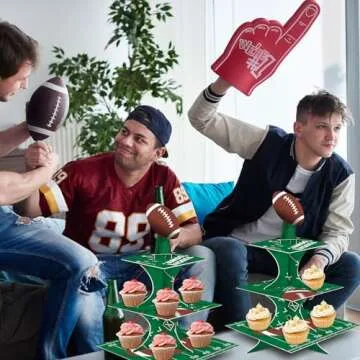 FRIDAY NIGHT Super Bowl Party Cupcake Stand for Celebrations