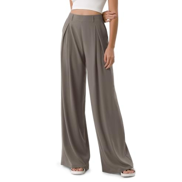 Lightweight ODODOS Flowy Pants for Women with Pockets