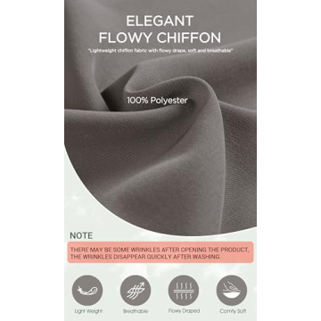 Lightweight ODODOS Flowy Pants for Women with Pockets