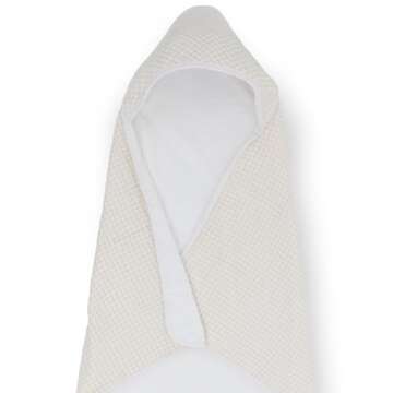 Little Unicorn Premium Infant Hooded Bath Towel | Soft & Absorbent Cotton & Terry Fabric for Newborn...