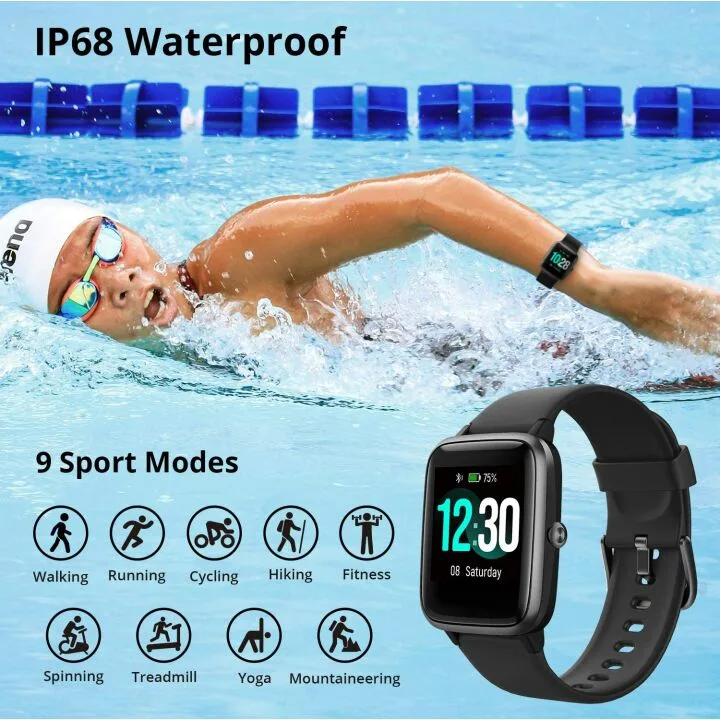 Fitpolo Smartwatch: Affordable Waterproof Activity Tracker