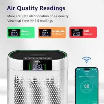 HEPA Air Purifiers for Home & Large Rooms - KNKA
