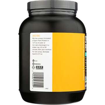 Whole Foods Market Sport Plant Protein Coconut Almond 33 oz