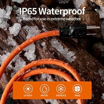 KTMC 25ft 16AWG Outdoor Extension Cord - Durable & Safe