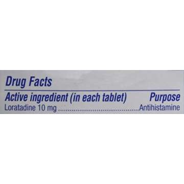 Claritin 24 Hour Allergy Medicine, Non-Drowsy Prescription Strength Allergy Relief, Loratadine Antihistamine Tablets, 70 Count