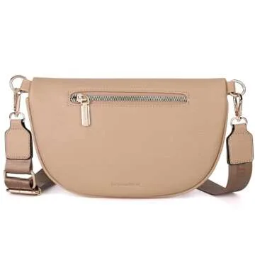 Montana West Crossbody Bags for Women Bum Bag Sling Purse with Adjustable Strap