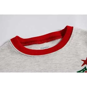 Toddler Christmas Pajamas Set 100% Cotton - Cute Designs