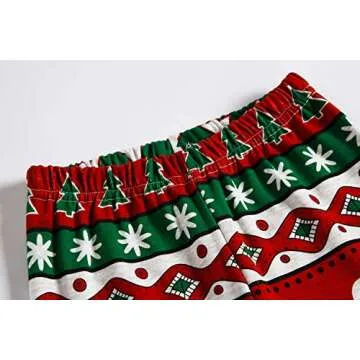 Toddler Christmas Pajamas Set 100% Cotton - Cute Designs
