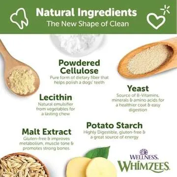 WHIMZEES Puppy Dental Chews - Grain-Free, Long Lasting