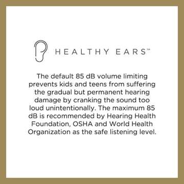 Puro Sound Labs BT2200 Volume Limited Kids’ Bluetooth Headphones – Safer Headphones for Kids – Studio-Grade Audio Quality & Noise Isolation