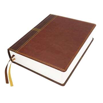 NASB, Journal the Word Reference Bible, Leathersoft over Board, Brown, Red Letter, 1995 Text, Comfort Print: Let Scripture Explain Scripture. Reflect on What You Learn.