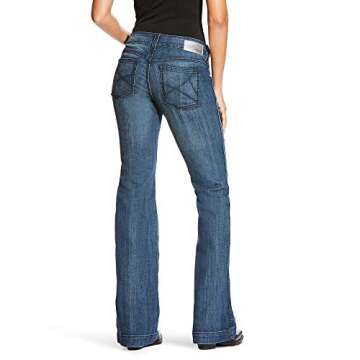 Ariat Women's Trouser Jeans with Wide Leg Opening