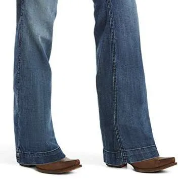 Ariat Women's Trouser Jeans with Wide Leg Opening