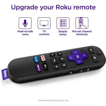 Roku Voice Remote Control with Voice Command & Shortcuts