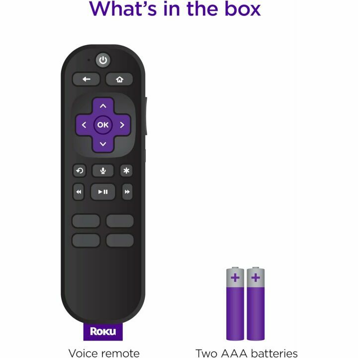 Roku Voice Remote Control with Voice Command & Shortcuts