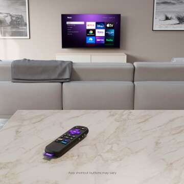 Roku Voice Remote Control with Voice Command & Shortcuts