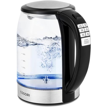 COSORI Electric Kettle Fast Boiling 6 Presets Keep Warm