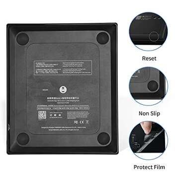 TIMEMORE Black Mirror Basic 2 Coffee Scale with Timer, 2kg/0.1g High Precision Kitchen Scale, Espresso Scale with and Water Flow Rate and Timer Function