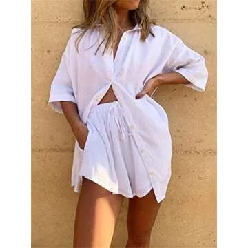 Mtsebmves Casual Tracksuit for Women - Stylish Set