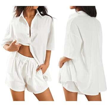 Mtsebmves Casual Tracksuit for Women - Stylish Set