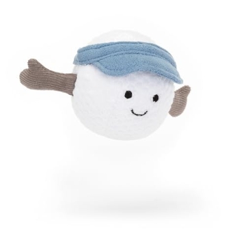 Jellycat Amuseables Golf Ball Plush Toy for Sports Fans