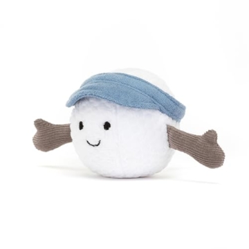 Jellycat Amuseables Golf Ball Plush Toy for Sports Fans