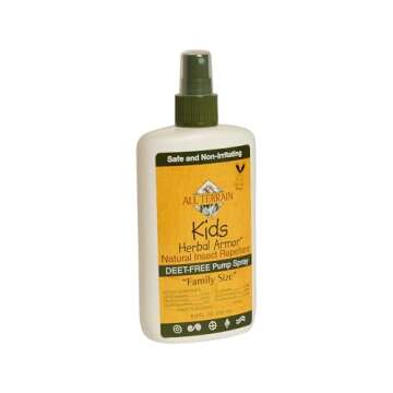 Kids Herbal Armor DEET-Free Pump Spray 8oz - Natural Bug Repellent for Family