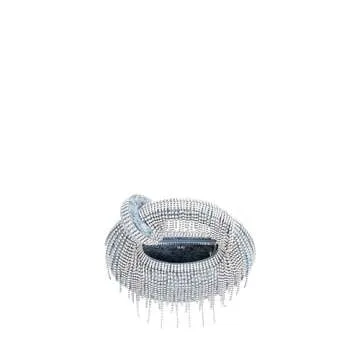 JW PEI Women's Abacus Top Handle Bag - Denim Artificial Crystal Blue - Mini