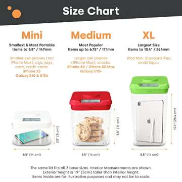 Kitchen Safe: Secure Time Lock Container for Healthy Habits