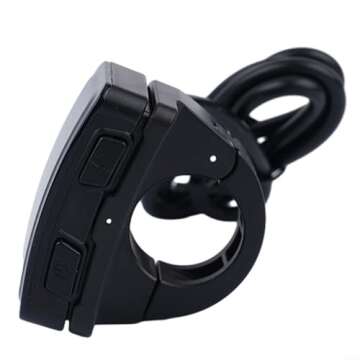 E Bike Screen, Waterproof ABS Shell Material Electric Bicycle DZ40 LCD Display Screen For Bafang 01,...